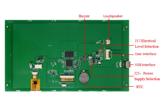 10.1 Inch 1024*600 LCD Module