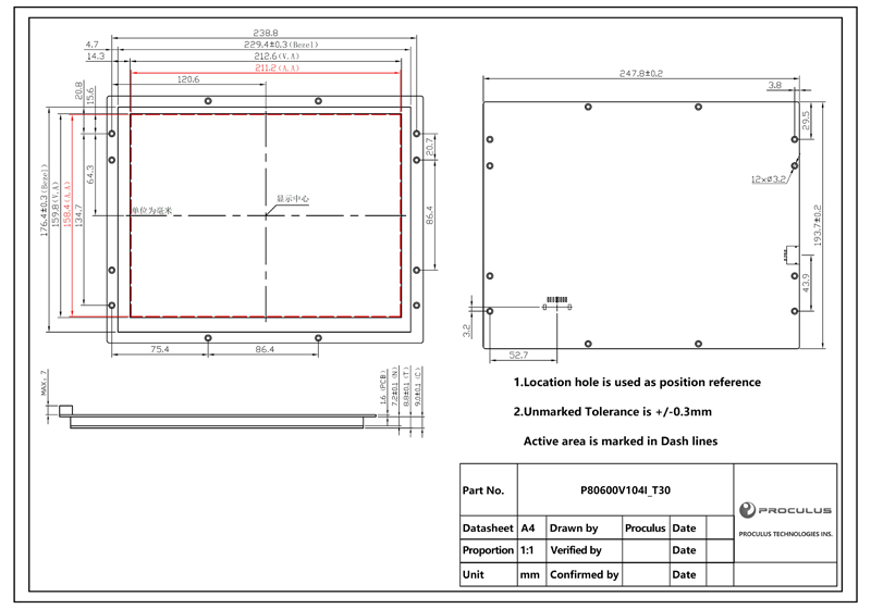 10.4 Inch 800*600 LCD Module