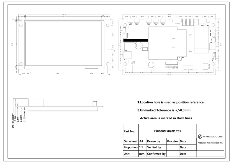 15 Inch Android LCD module