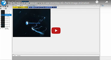 Part4 Image Animation-Step by step instructions on how to use UnicView AD