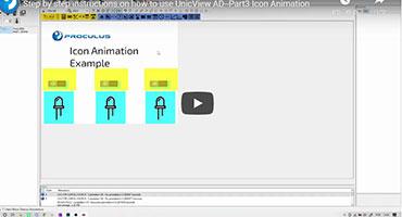 Part3 Icon Animation-Step by step instructions on how to use UnicView AD