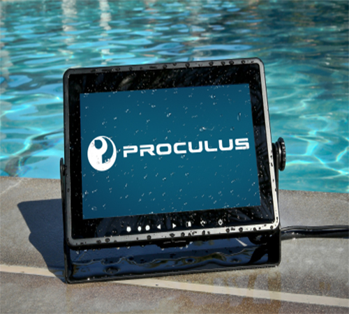Proculus is about to launch a IP65 weatherproofed LCM for outdoor use